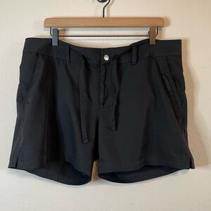 Magellan Outdoors Women's Falcon Lake Shorty Shorts Black Lightweight Size XL